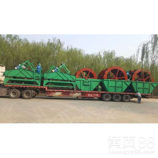 车载式洗沙机械,移动式砂卵石制砂机